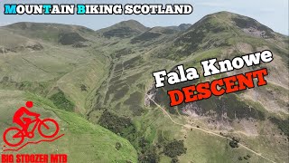 Scotland's Pentland Hills: MTB Downhill....