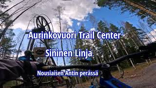 Aurinkovuori Trail Center: Sininen linja