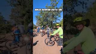 Shuttling Mountain Bike Group Ride. #mtbaz...
