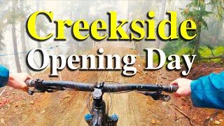 Whistler Creekside Opening Day in Pouring Rain...
