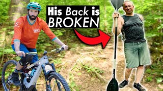 Encountering an injured kayaker while out...
