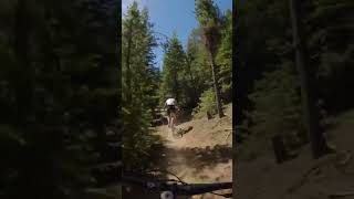 Kyle Trudeau at mile 80 of High Cascades 100....