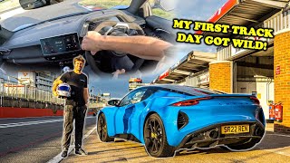 First LOTUS EMIRA Track Day!  + New Milltek...