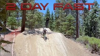 2 Days without food and 2 days mountain biking...