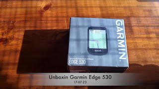 Unboxing Garmin Edge 530