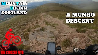 Downhill mtb. Scottish Highlands. Cairngorms...