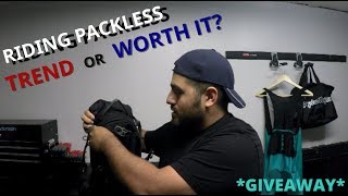 Riding without a Pack. Trend or Worth it? | MTB