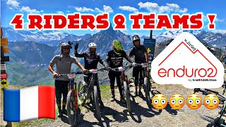 FRENCH ENDURO DOWN A WORLD CUP DH TRACK!!!