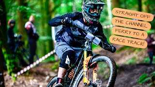 STRAIGHT OFF A FERRY TO A DOWNHILL RACE! 