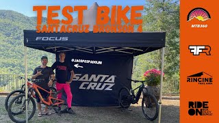 TEST SANTA CRUZ BRONSON - Con @Jacopo...