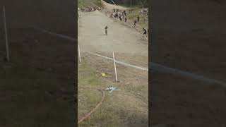 Jakob Jewett racing into the finish ️ ...