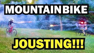 Mountain Bike Jousting