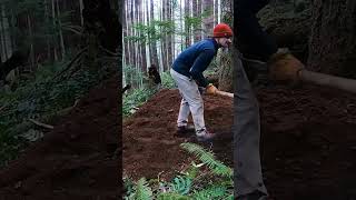 Jump Refresh! #mountainbiking #trailbuilding...
