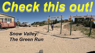 Snow Valley Mountain Biking Green Horn to...