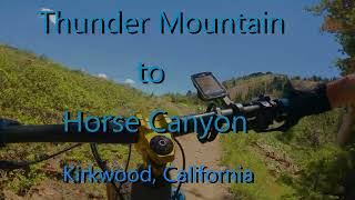 Thunder Mtn to Horse Canyon