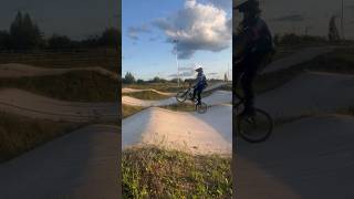 bmx race manual the whole last straight...
