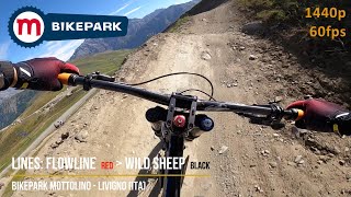 Livigno Bikepark Mottolino - Lines: FlowLine...
