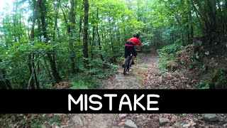 MTB Monte Senario 29.07.2023 sentiero MISTAKE