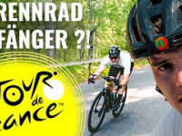 Als Rennrad-Anfänger eine Etappe der TOUR DE...