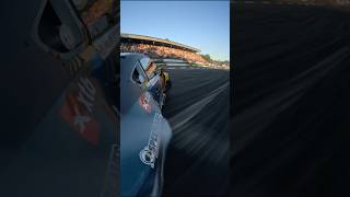 We mounted a #GoPro on the spoiler of a drift...