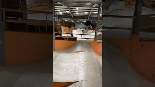 Folding one in at mount-hawke! #mtb #skatepark...