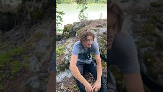 The Kid Takes A Beating. Gnarly Mountain Bike...