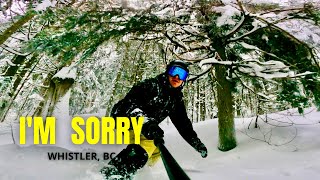 Getting my child lost and stuck snowboarding...
