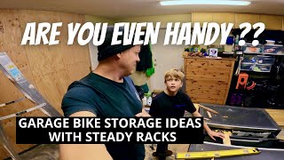 Steady Rack mountain bike storage 1st look and...