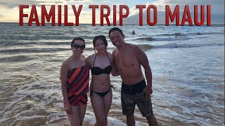 Family trip to Maui, 2 weeks before deadly...