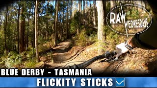 FLICKITY STICKS | Blue Derby | RAW WEDNESDAYS
