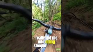 This trail is a great intro to steep tech.