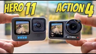 DJI Osmo Action 4 Vs GoPro 11 - The Best Bike...