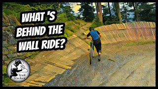 What's behind the wallride at the AlpenBikePark?