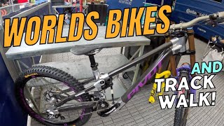WORLD CHAMPS TRACK WALK AND CUSTOM BIKES