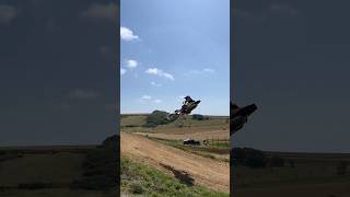 85cc crash on mx bike full throttle after ✊...