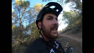 PROBANDO LA #ENDULINE DEL #ROCALLAURABIKEPARK,...