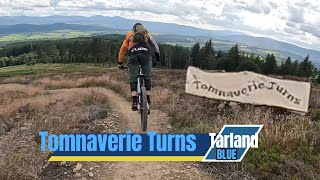 Tomnaverie Turns - Tarland Blue MTB Trail Scotland