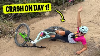 She Crashes On Day 1 of Our Road Trip!...