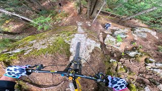 Taking on the GNARLIEST Trail in Whistler Bike...