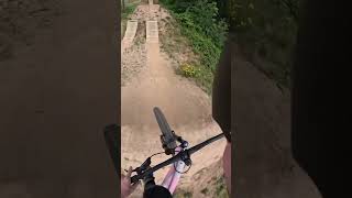 Epic Bike Park Jumps POV!! #shorts