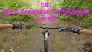 Défi - battre un record personnel... vais-je...