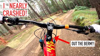 I WAS SO CLOSE TO CRASHING MY MTB!