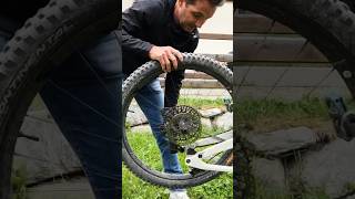 Il trucco per smontare e rimontare la ruota...