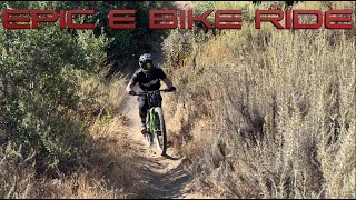 6 Trails in less than 2 hours! Epic E Bike...