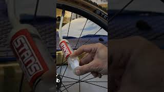 #mountainbike #asmr New Wheel day!