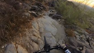 Choose a good line on mormon trail and hold on...