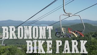 Downhill MTB on my Trail Bike at Bromont Bike...