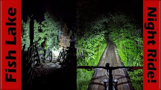 Fish Lake Lakeshore Trail in the Deep Dark...