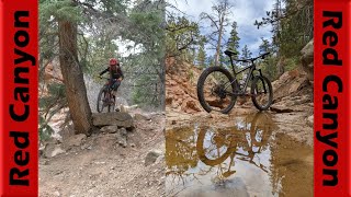 Red Canyon: My Favorite Sketchy Old Wild Trail!