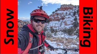 Fat Bike + Snow Makes OHV Trails Fun!